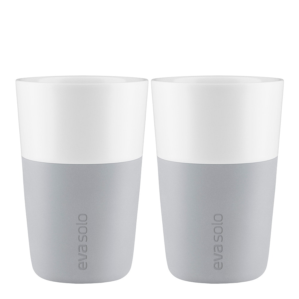 Caffe Lattemugg 36 cl 2-pack Marble Grey