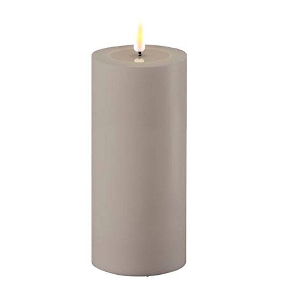 Real Flame Led Utomhusljus 7,5x15 cm Grå