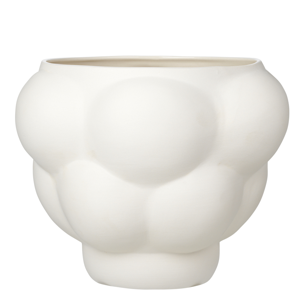 Balloon Skål/Kruka 05 Keramik 24 cm Vit