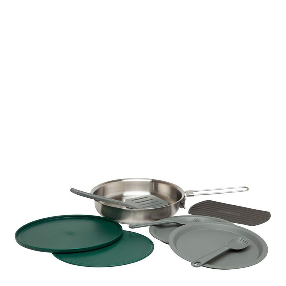 Adventure Stekpanneset 9-delar Grön/Rostfritt