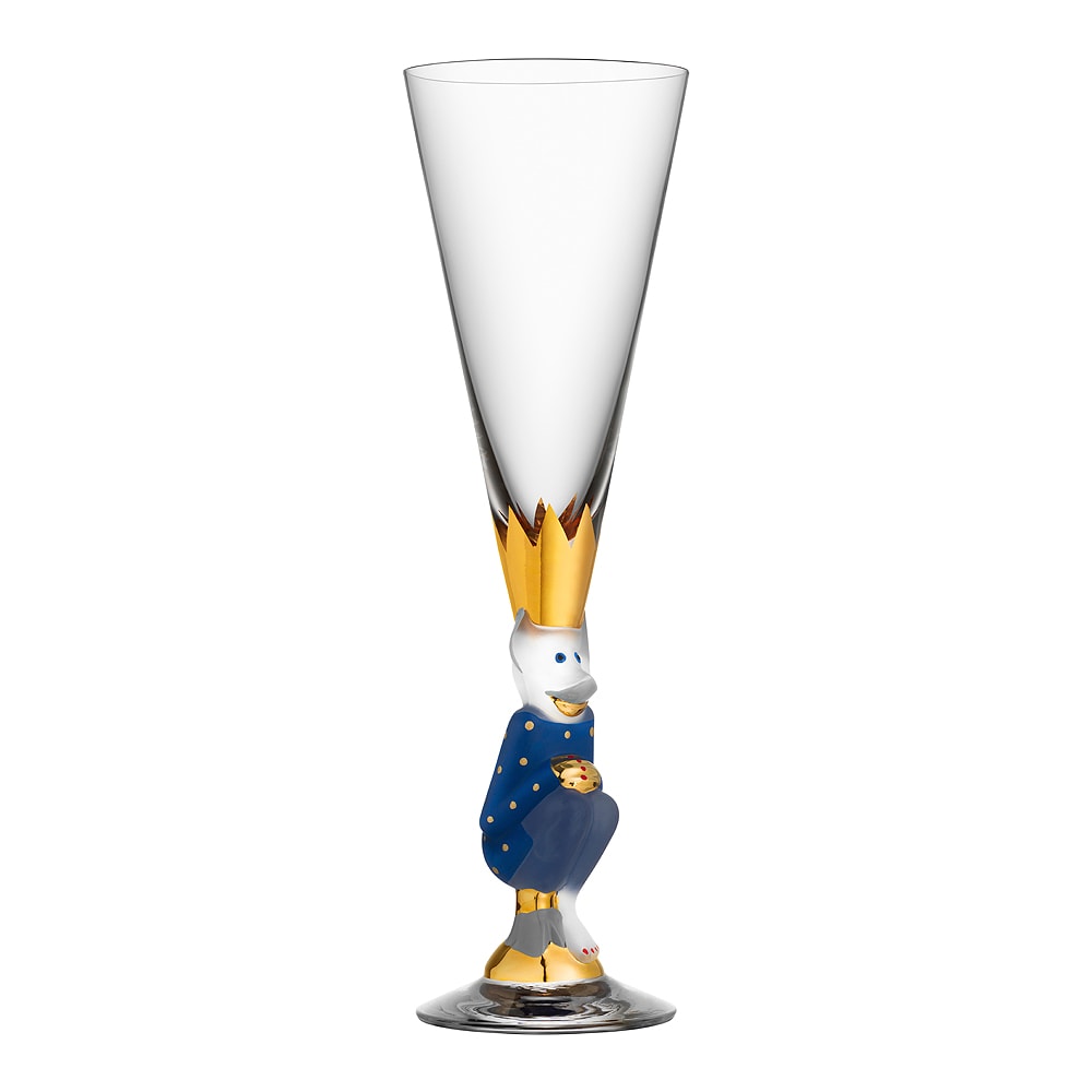 The Sparkling Devil Champagneglas 19 cl Blå