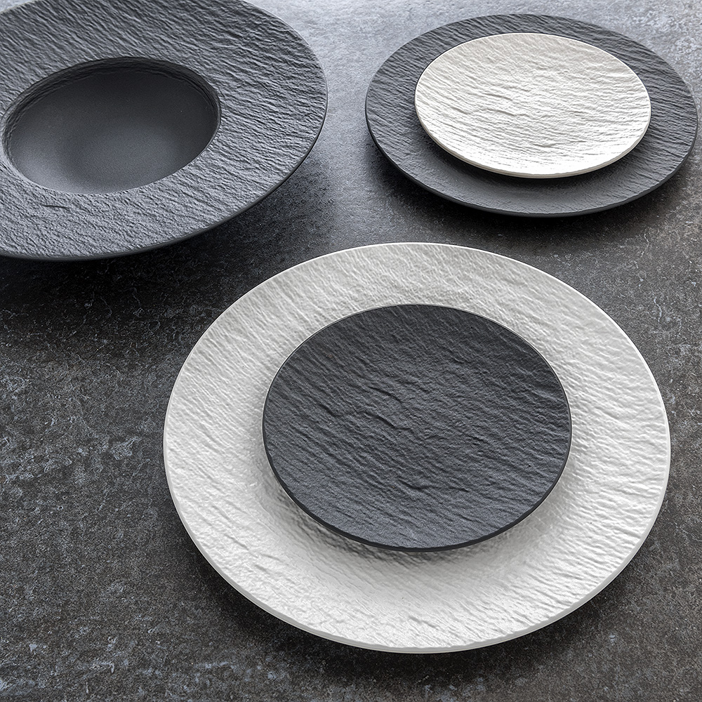 Manufacture Rock Tallrik flat 15,5 cm Svart