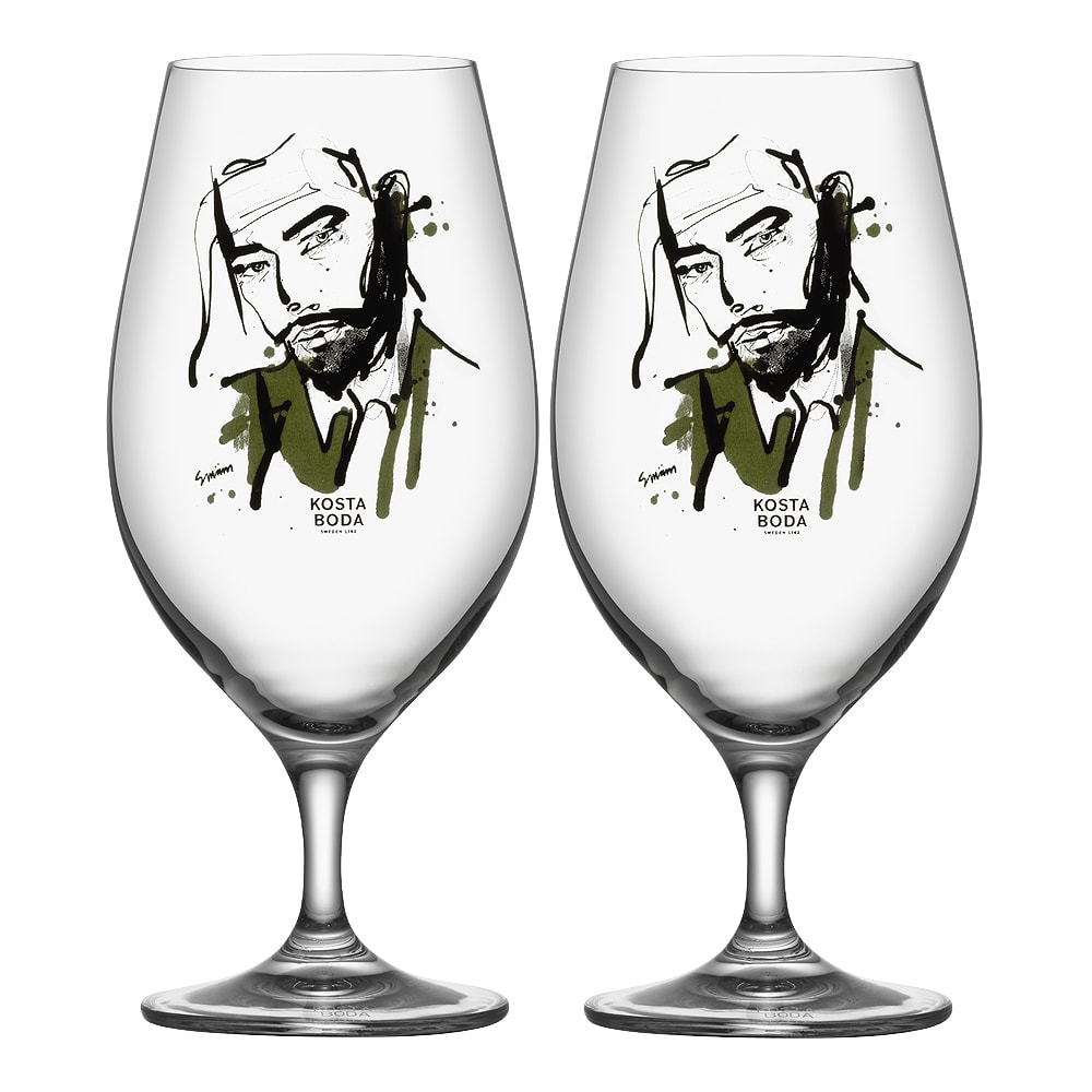 All About You Ölglas 40 cl 2-pack Want Him