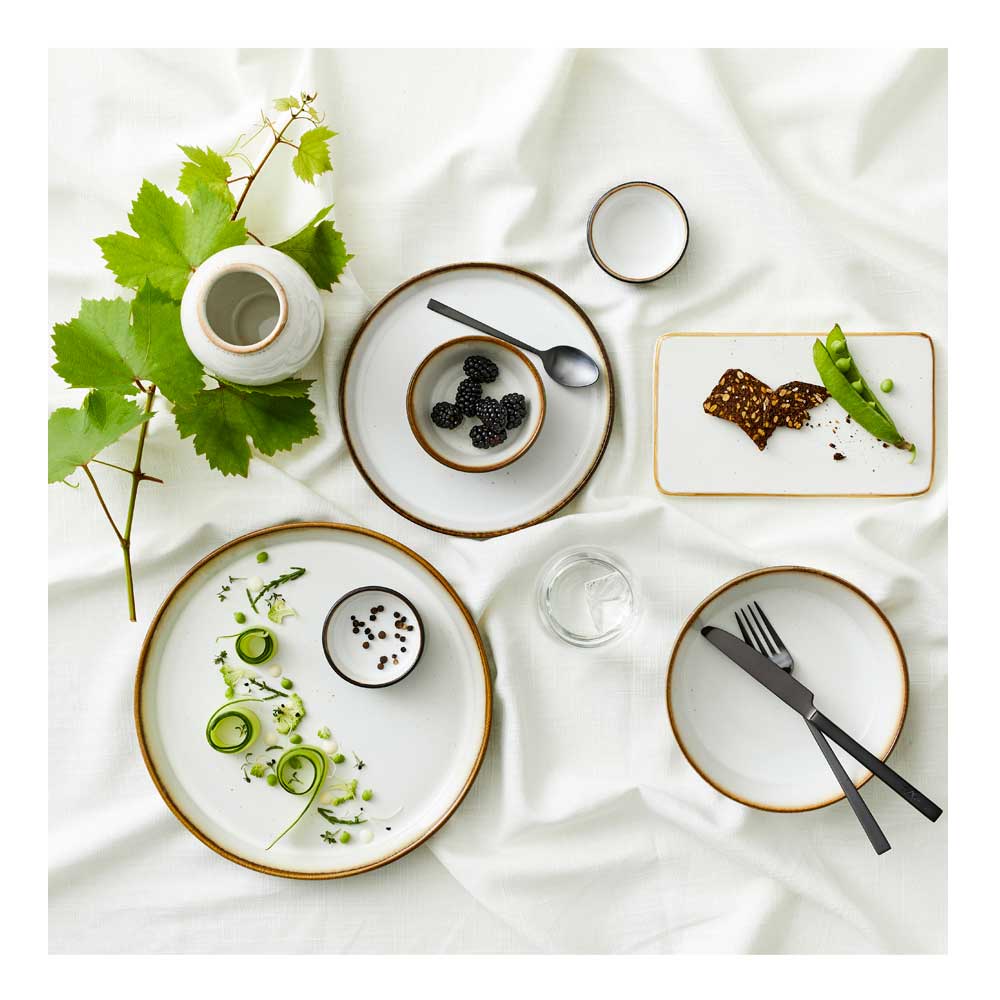 Soppskål 18 cm Grå/Gräddvit