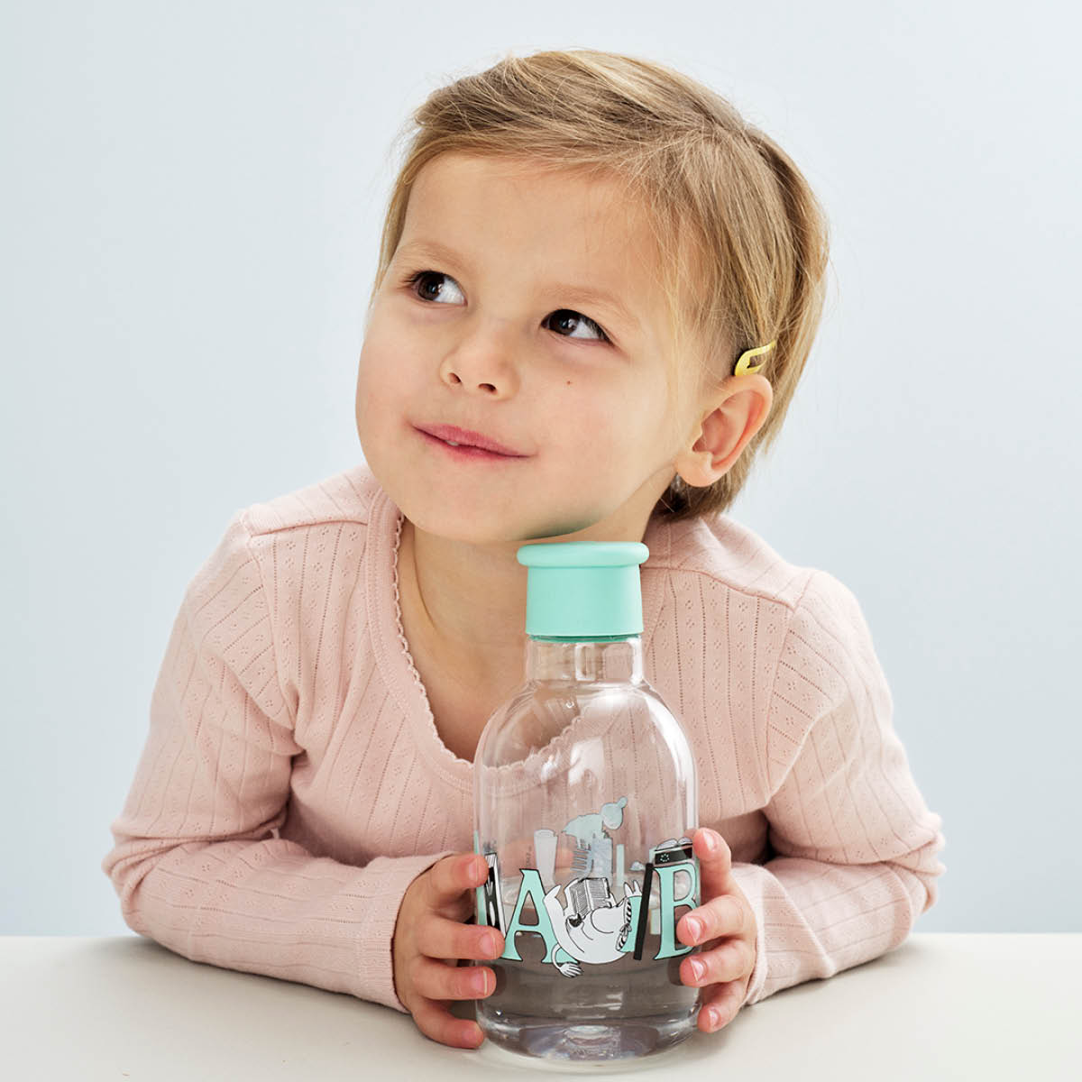 Mumin Drink-It Vattenflaska 50 cl Turqouise/Klar