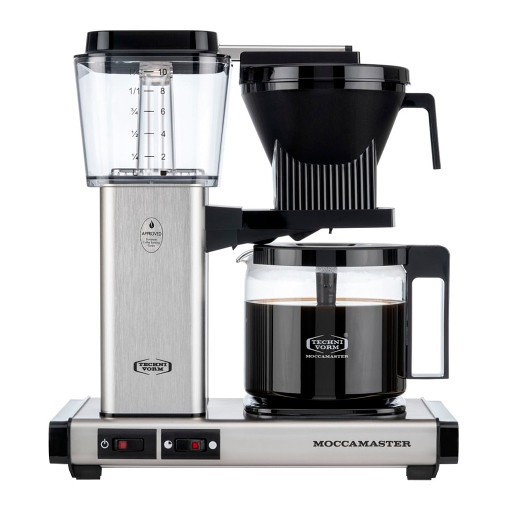 Moccamaster Automatic Kaffebryggare Brushed Silver