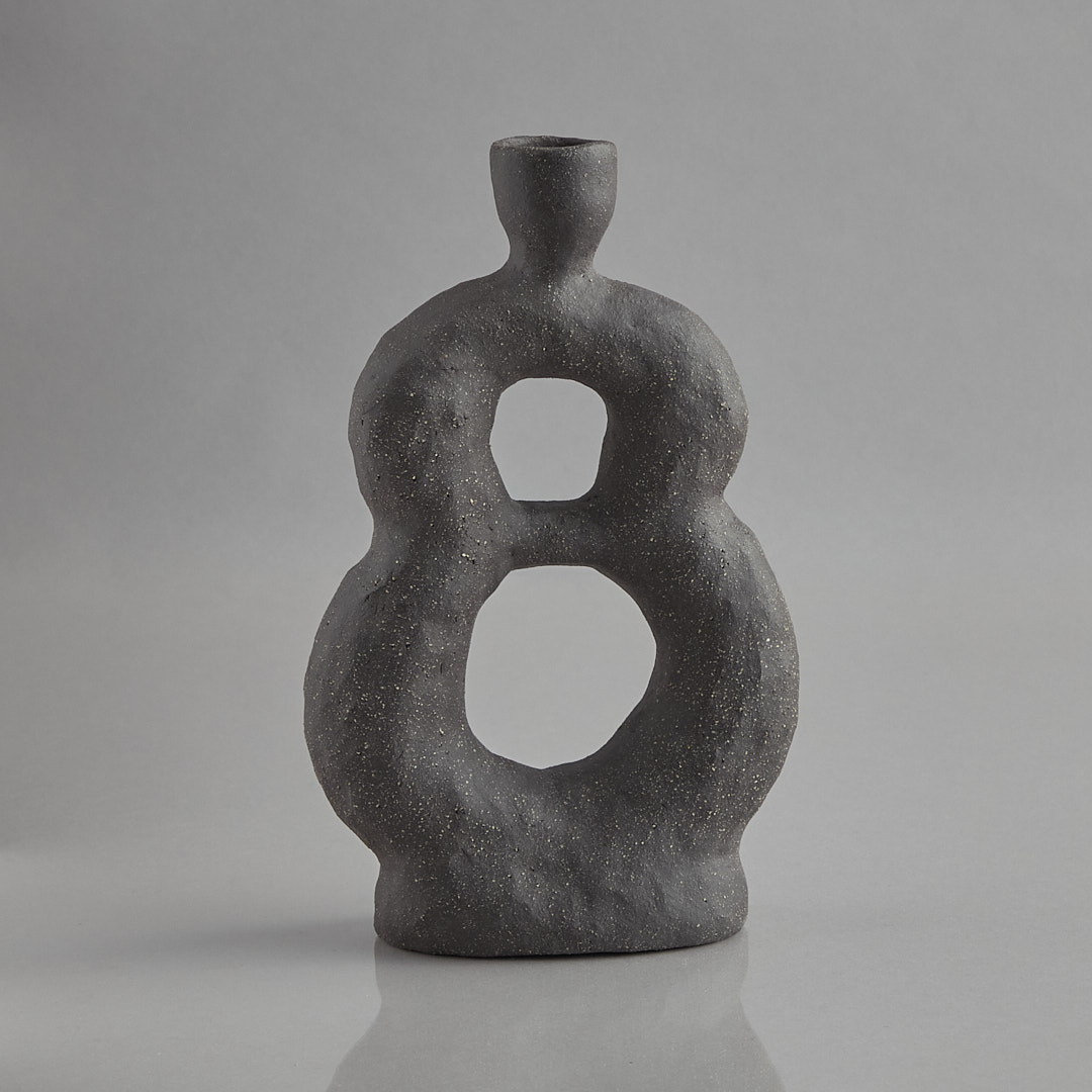 Malwina Kleparska Ljusstake svart nr 3