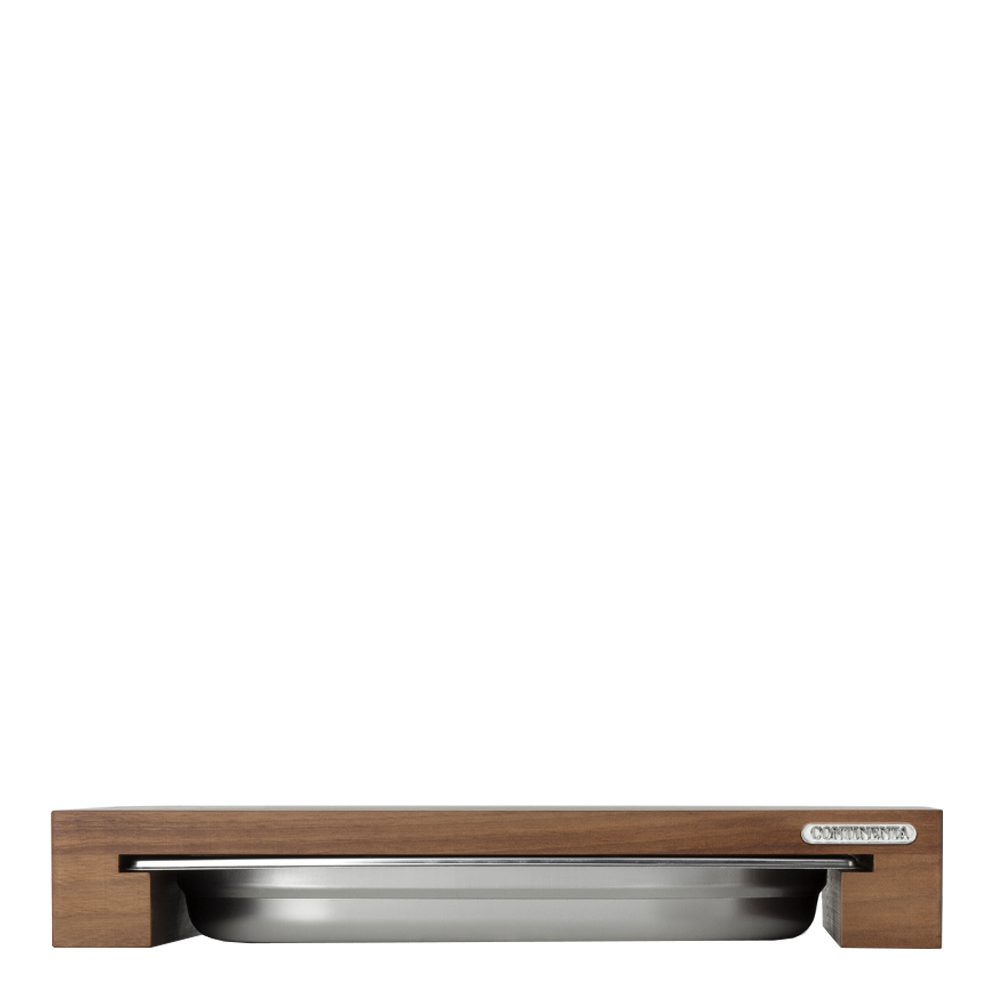 Skärbräda med Låda 39x27x6 cm Valnöt
