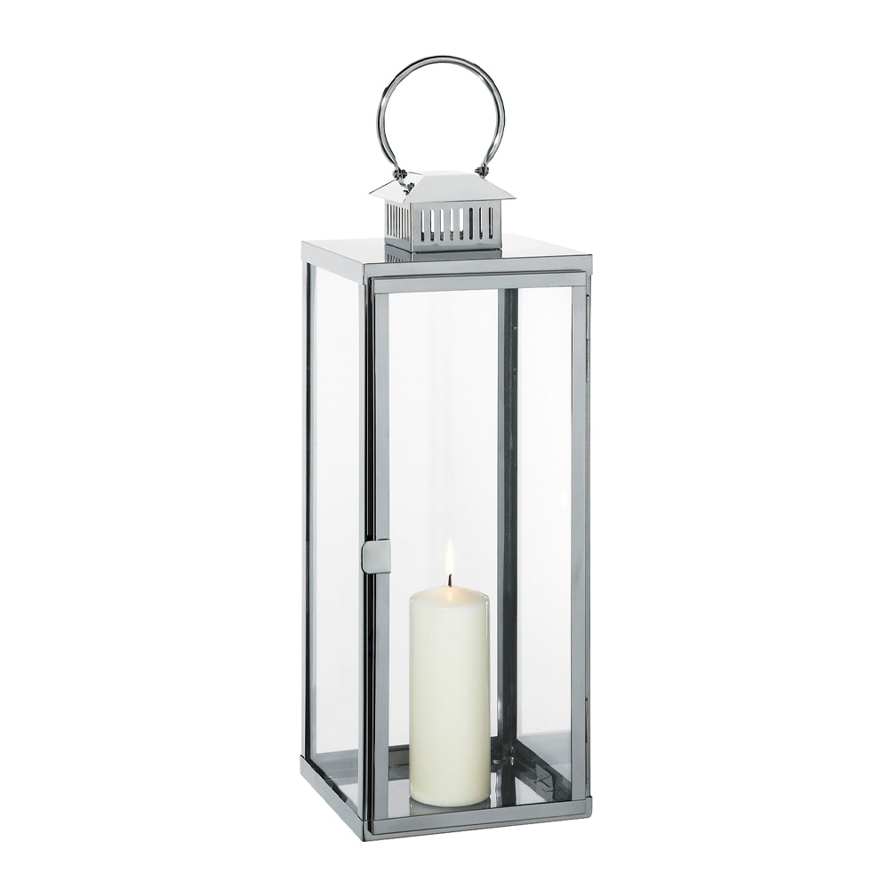Torre Lykta 65 cm Silver