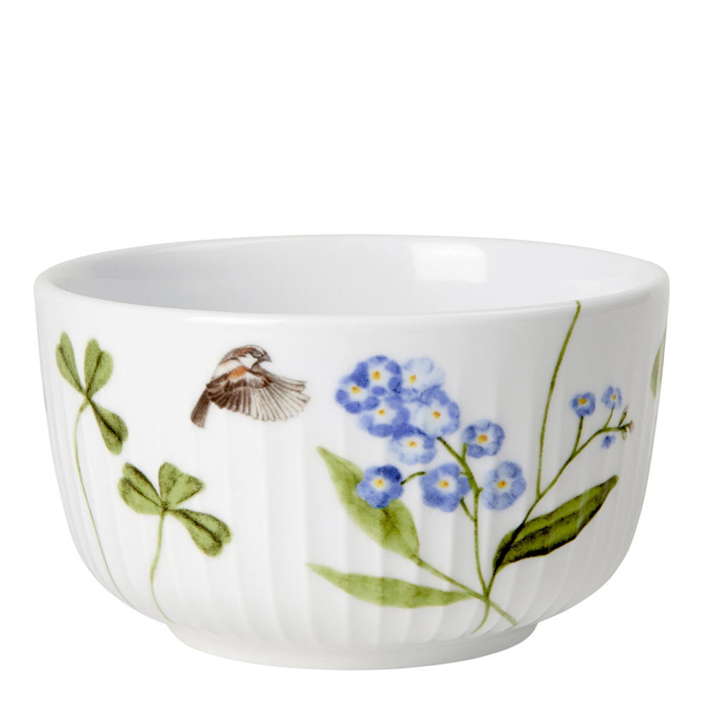 Hammersh?i Summer Skål 12 cm Förgätmigej
