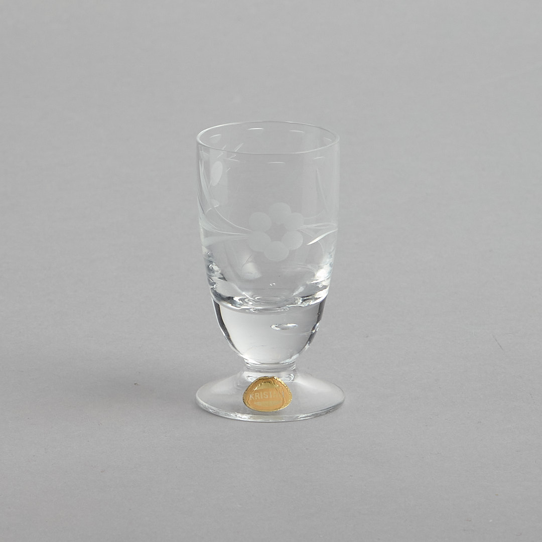 Kristall snapsglas 5 st