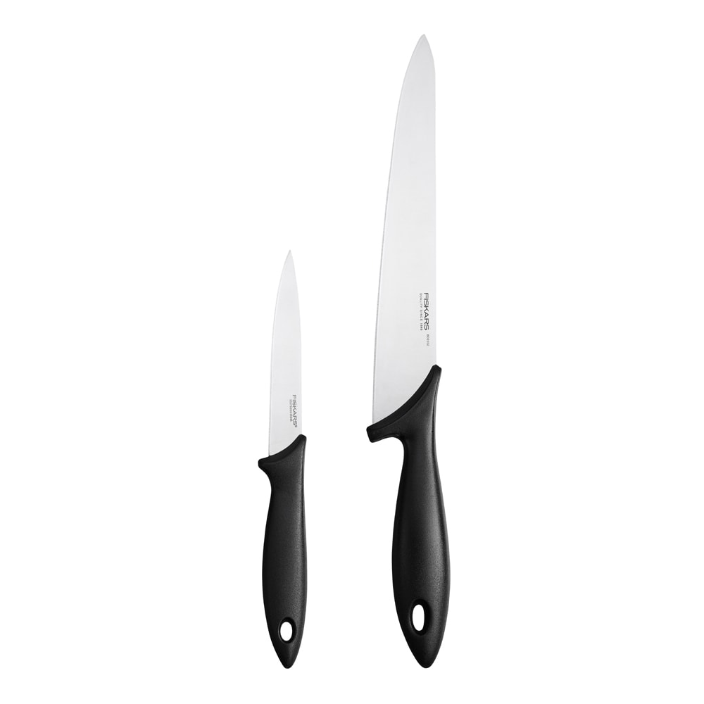 Essential Knivset 2 delar Svart