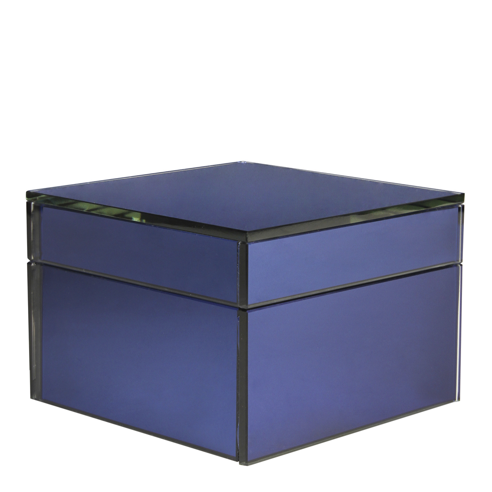 Mirror Ask 13x9,5 cm Blå