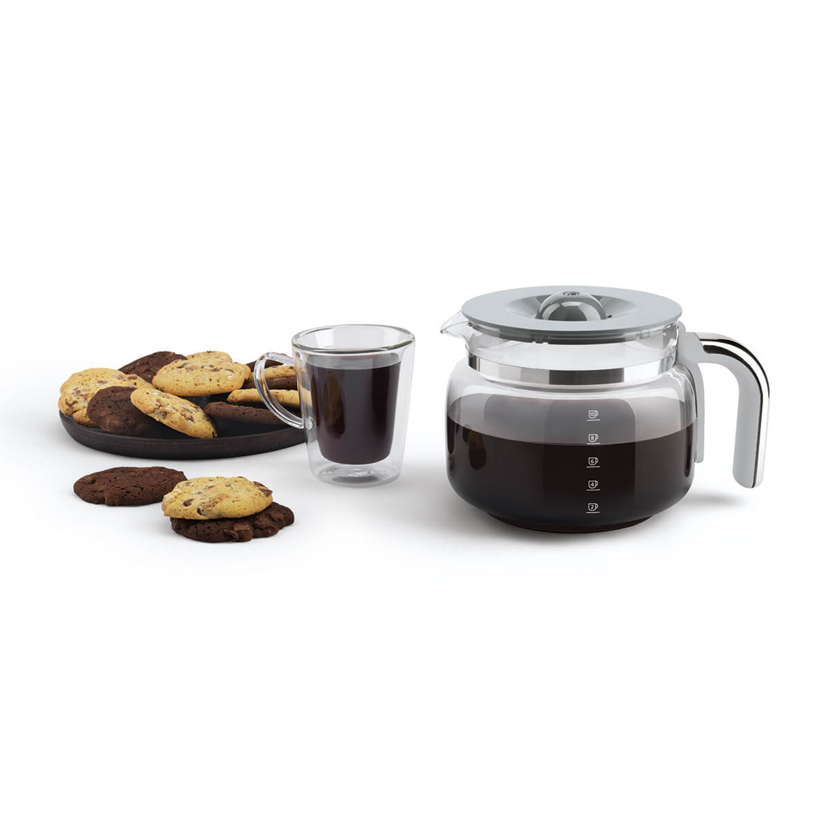 Smeg 50's Style Kaffebryggare Creme