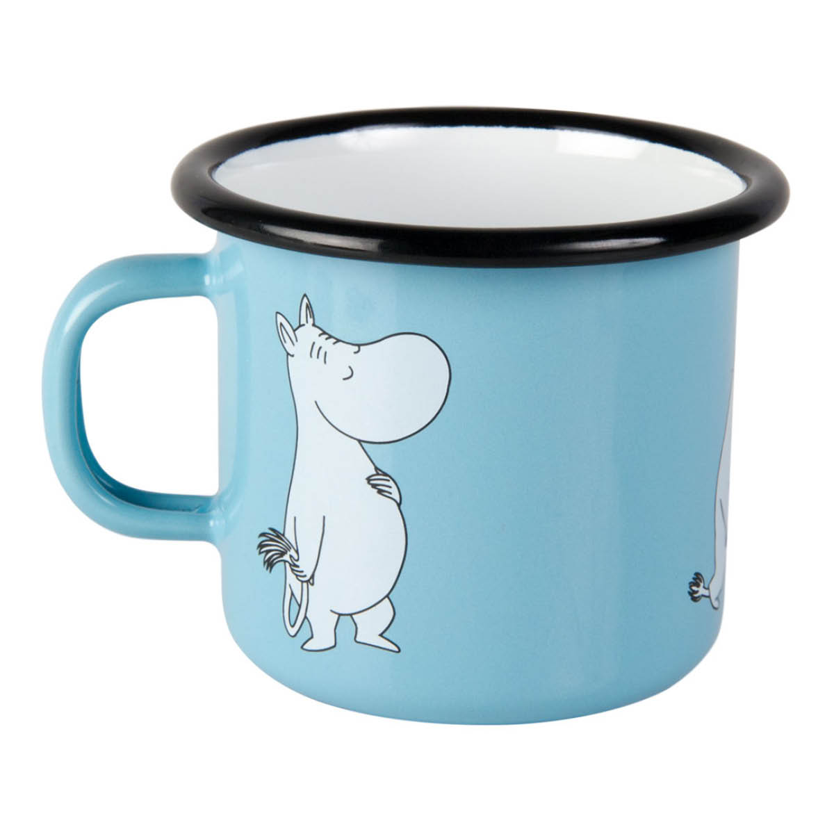 Mumin Emaljmugg Mumintrollet 25 cl Blå