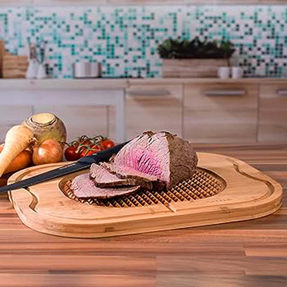 Hybrid Skärbräda 2-sidig Bokträ