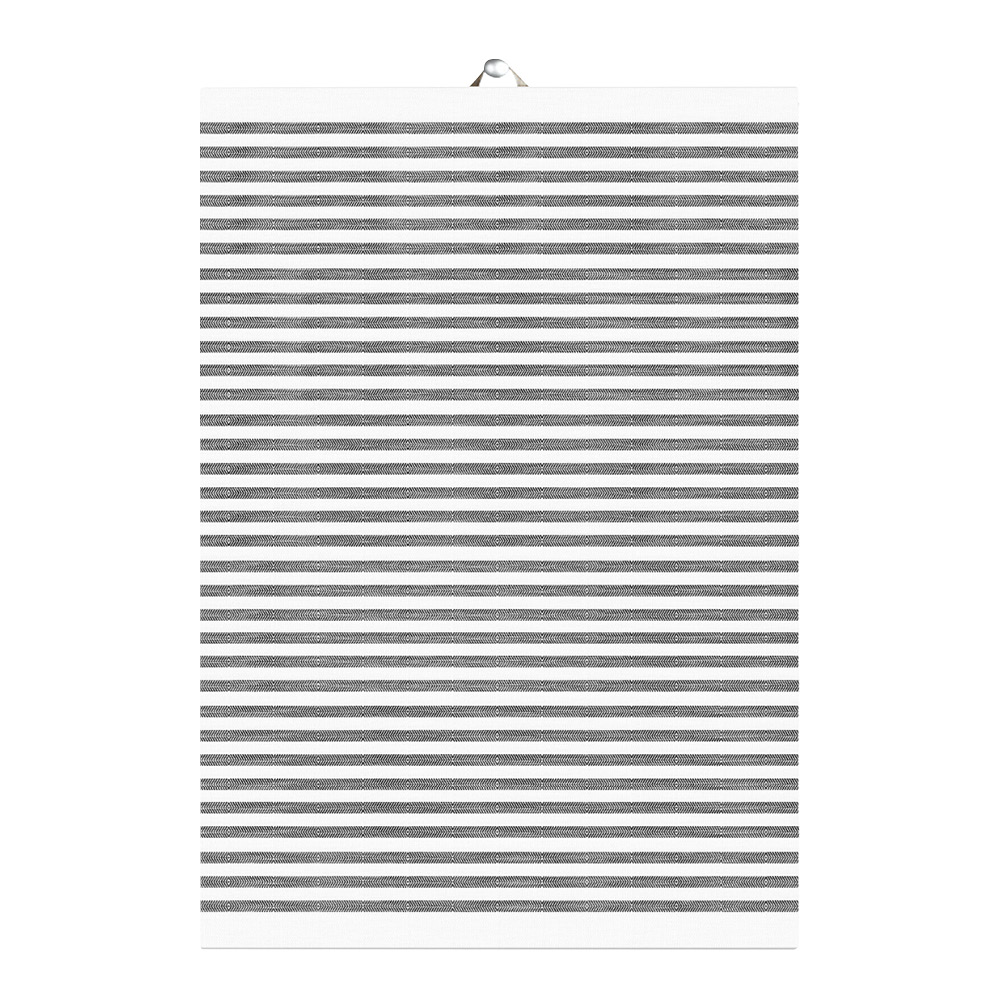 Tvärs Kökshandduk 35x50 cm Grå