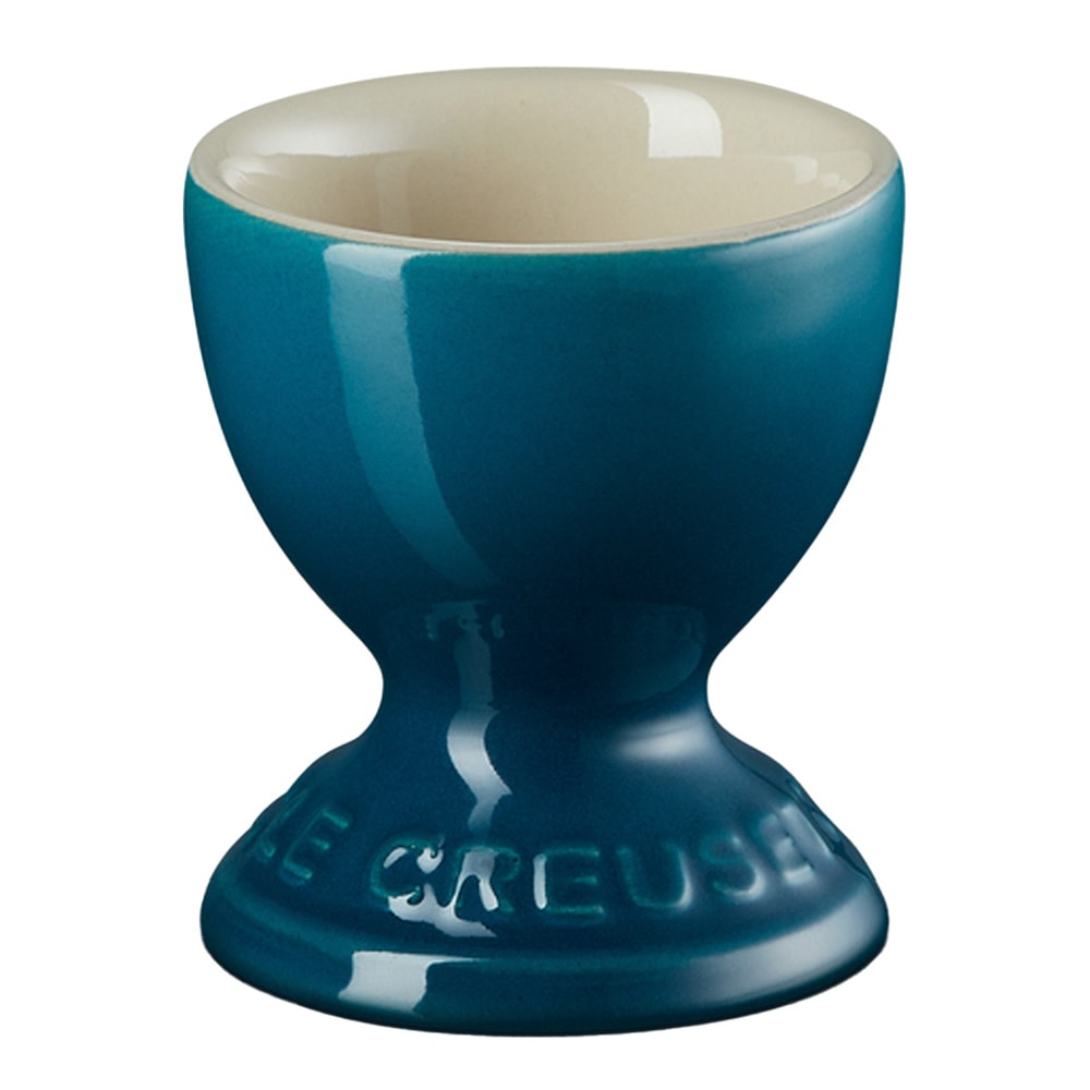 Äggkopp Stengods Deep Teal