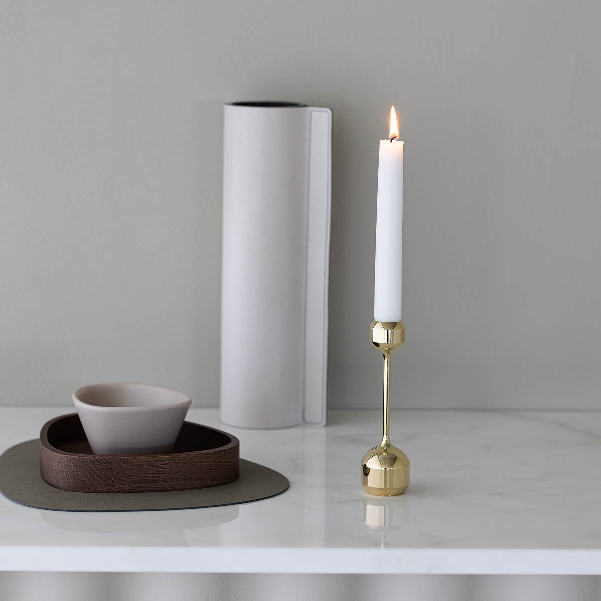 Silhouette Candleholder Silhouette 145 Candle Holder Guld