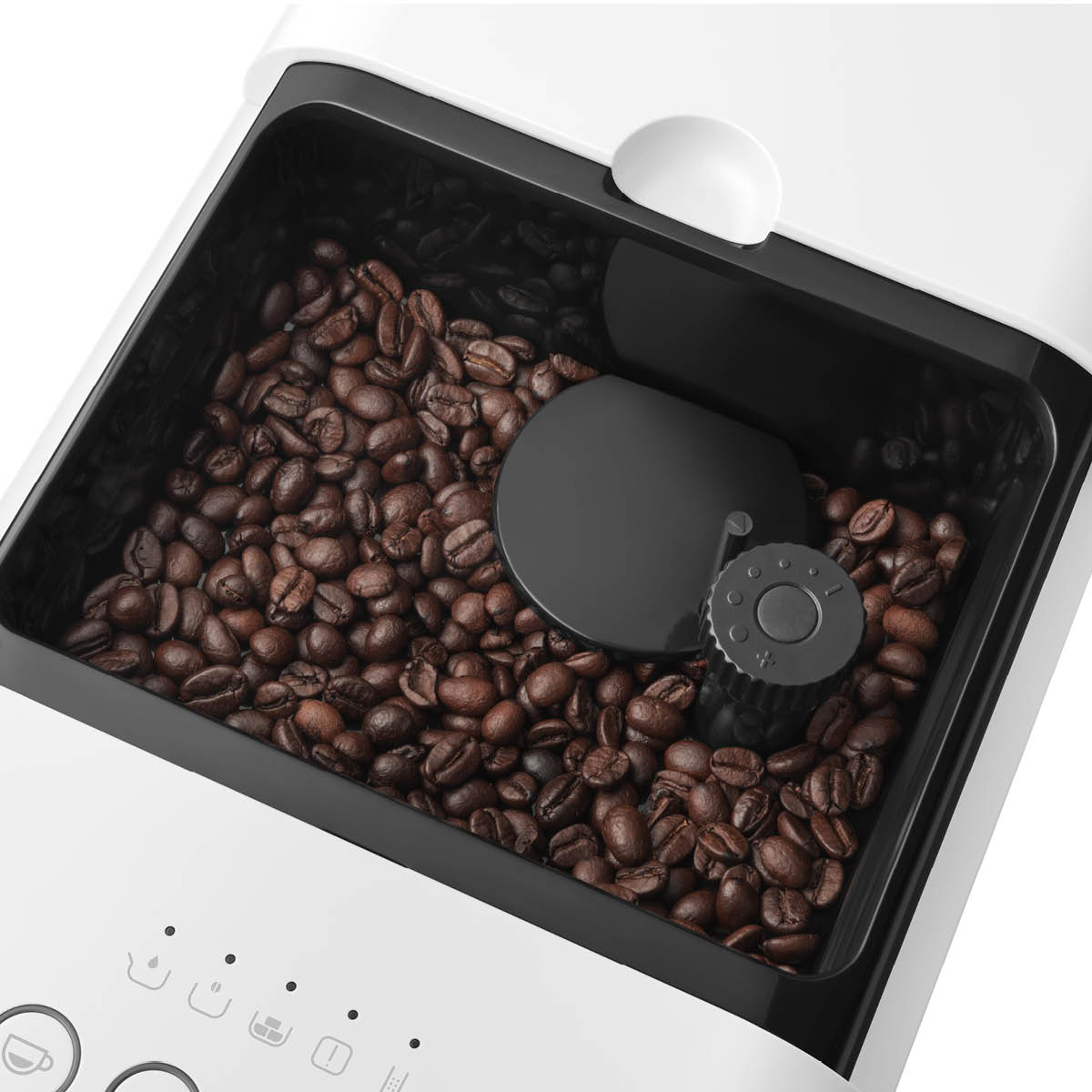Smeg 50's Style Helautomatisk Kaffemaskin Vit
