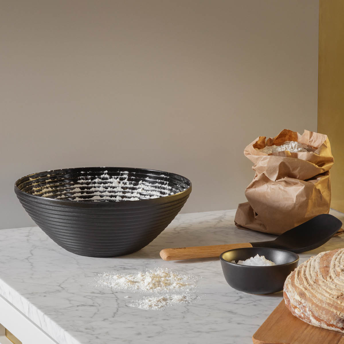 Eva-Trio Jäsningskorg 2,2 L Svart