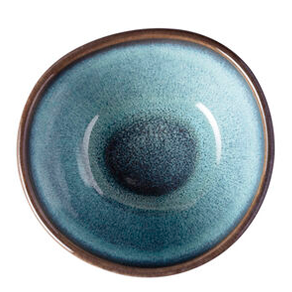 Lave Glace Dipp skål 10 cm Turkos