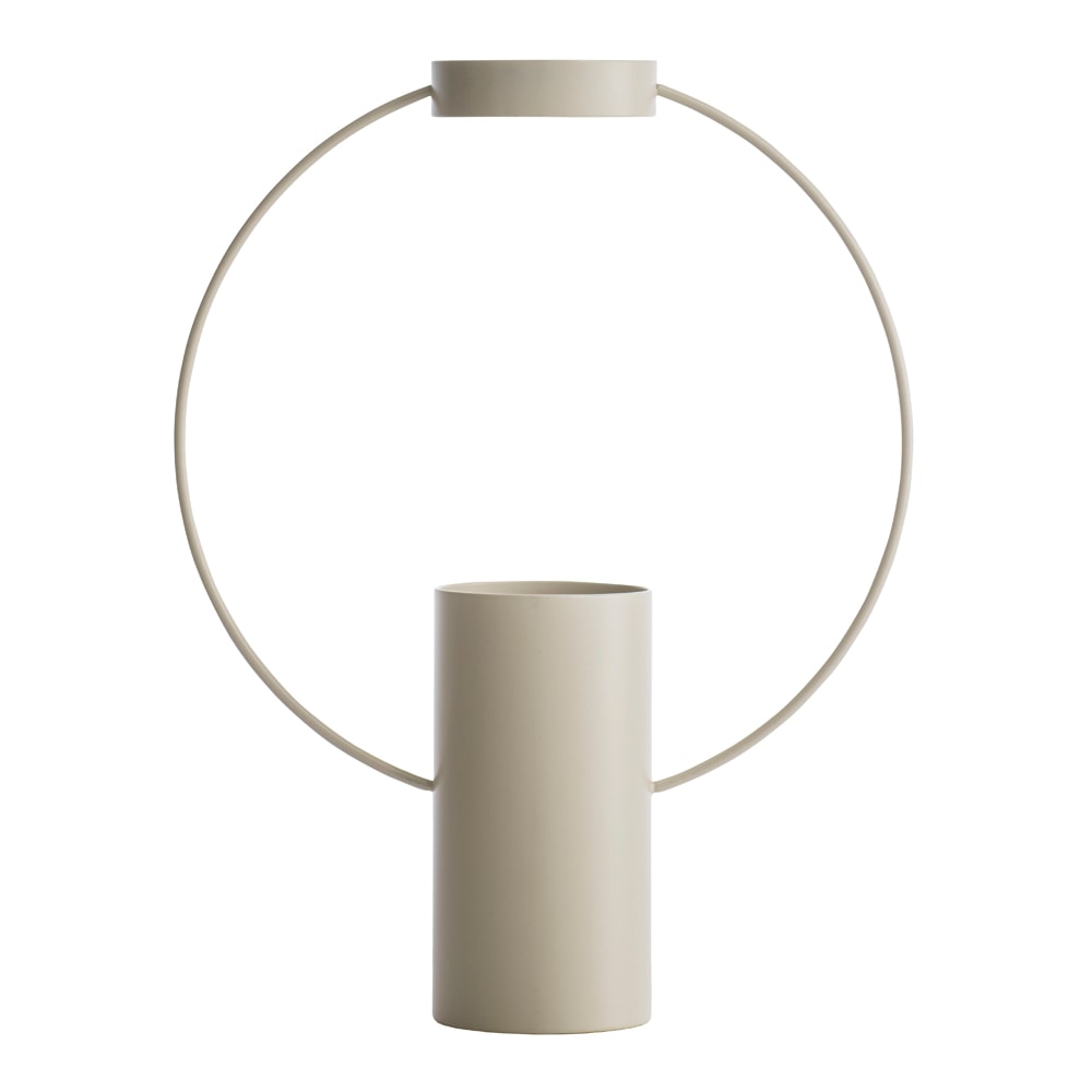 Moon Vas 21x16,5 cm Beige