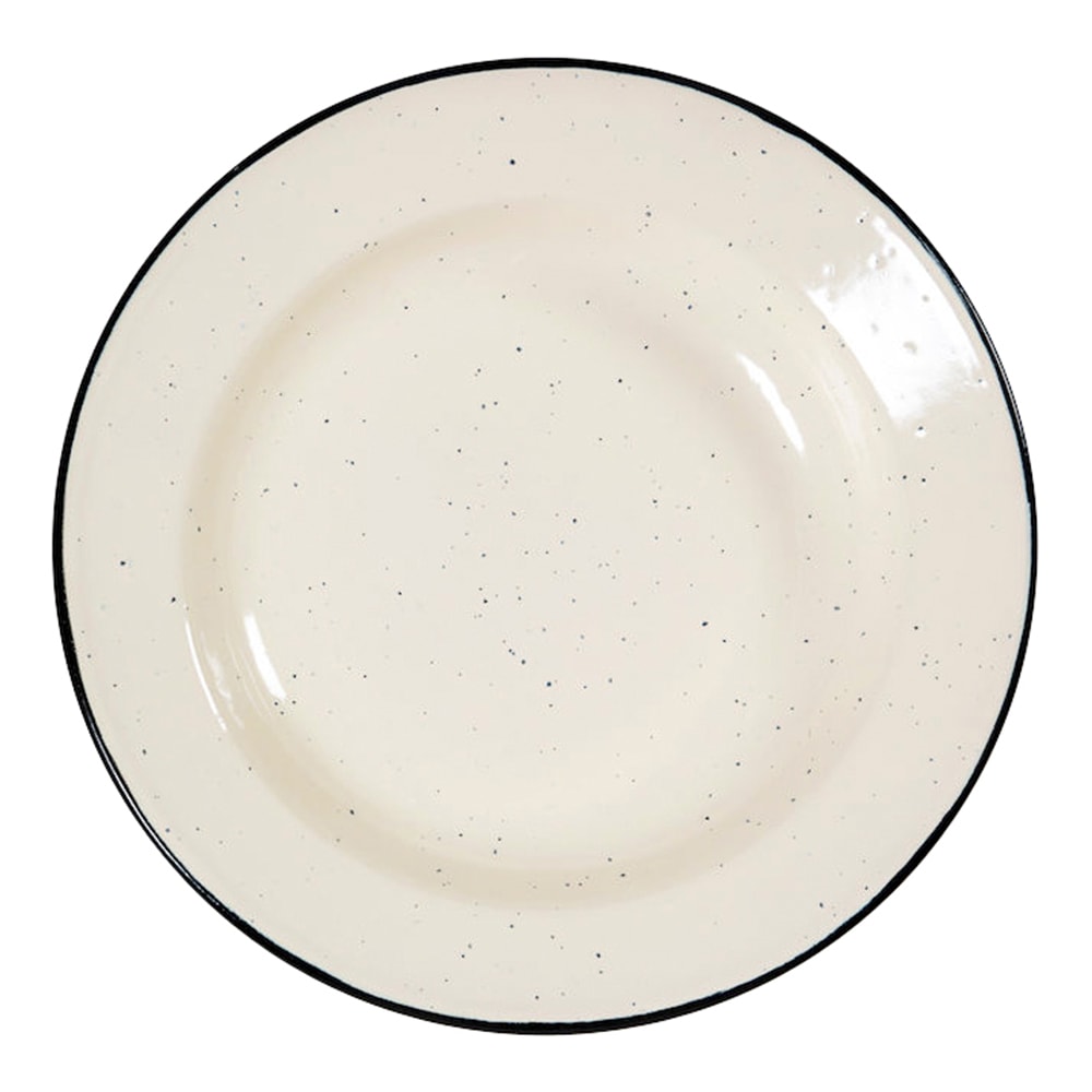 Doris Emaljtallrik 20 cm Beige