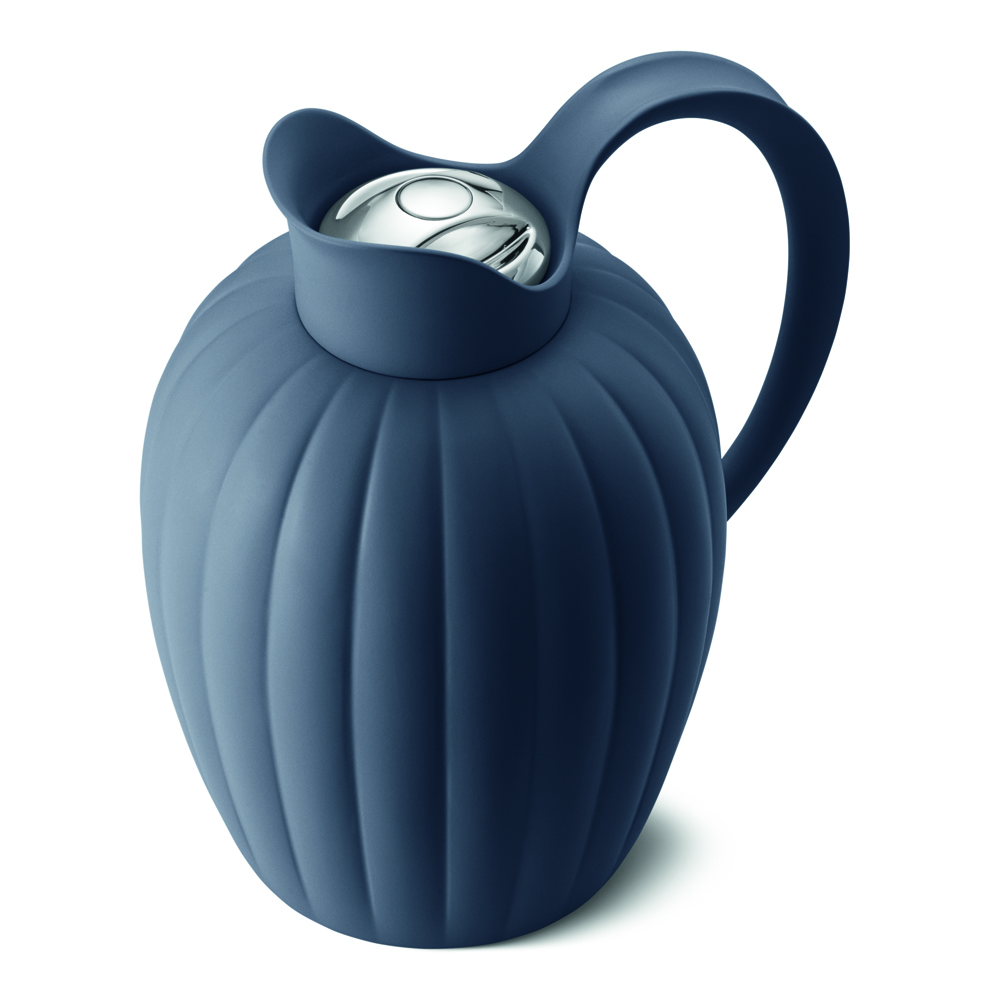 Georg Jensen Bernadotte Termoskanna 1 L Blå