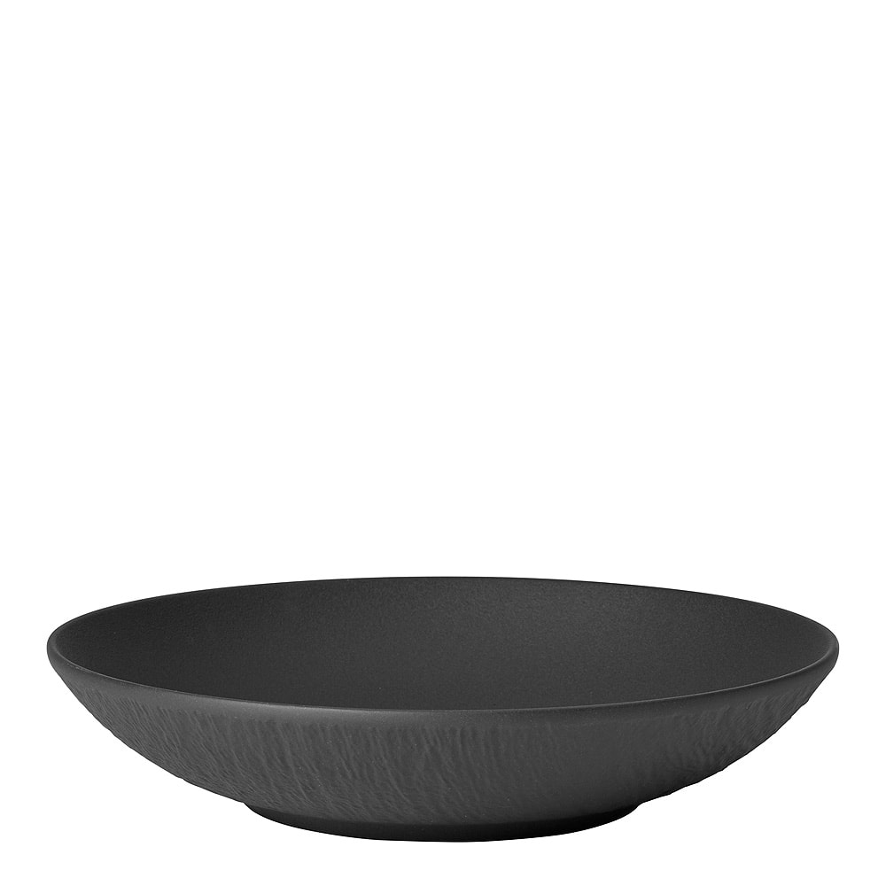 Manufacture Rock Tallrik djup 23,5 cm Svart