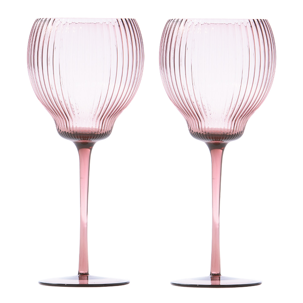 Pum Vinglas 22 cm 2-pack Lila