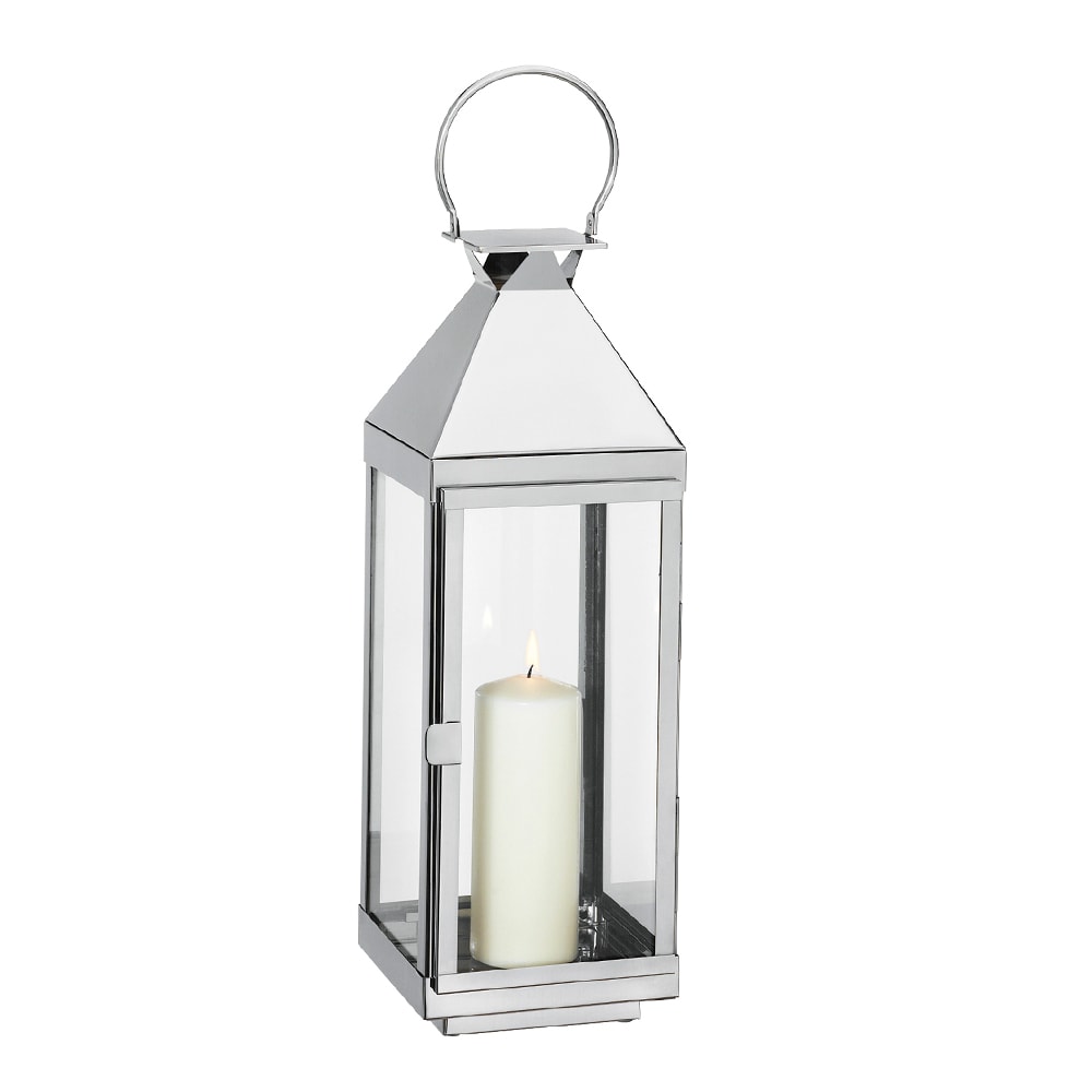 Villa Lykta 60 cm Silver