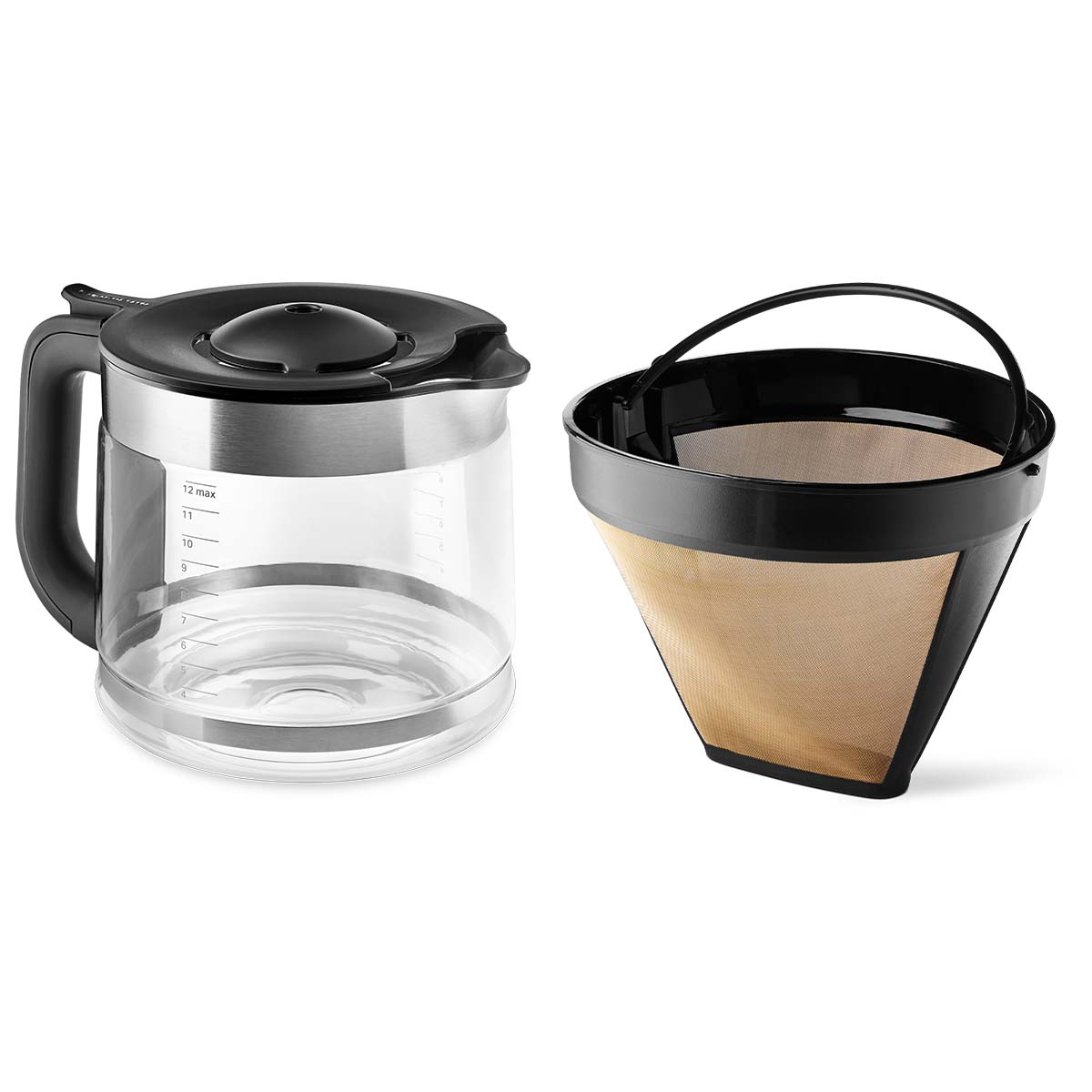 KitchenAid Drip Kaffebryggare 1,7 L Svart
