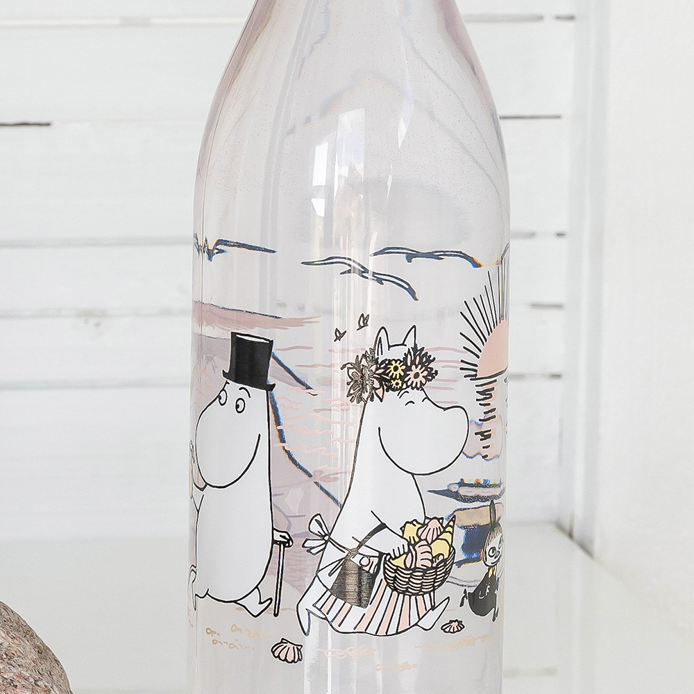 Mumin Glasflaska 1 L