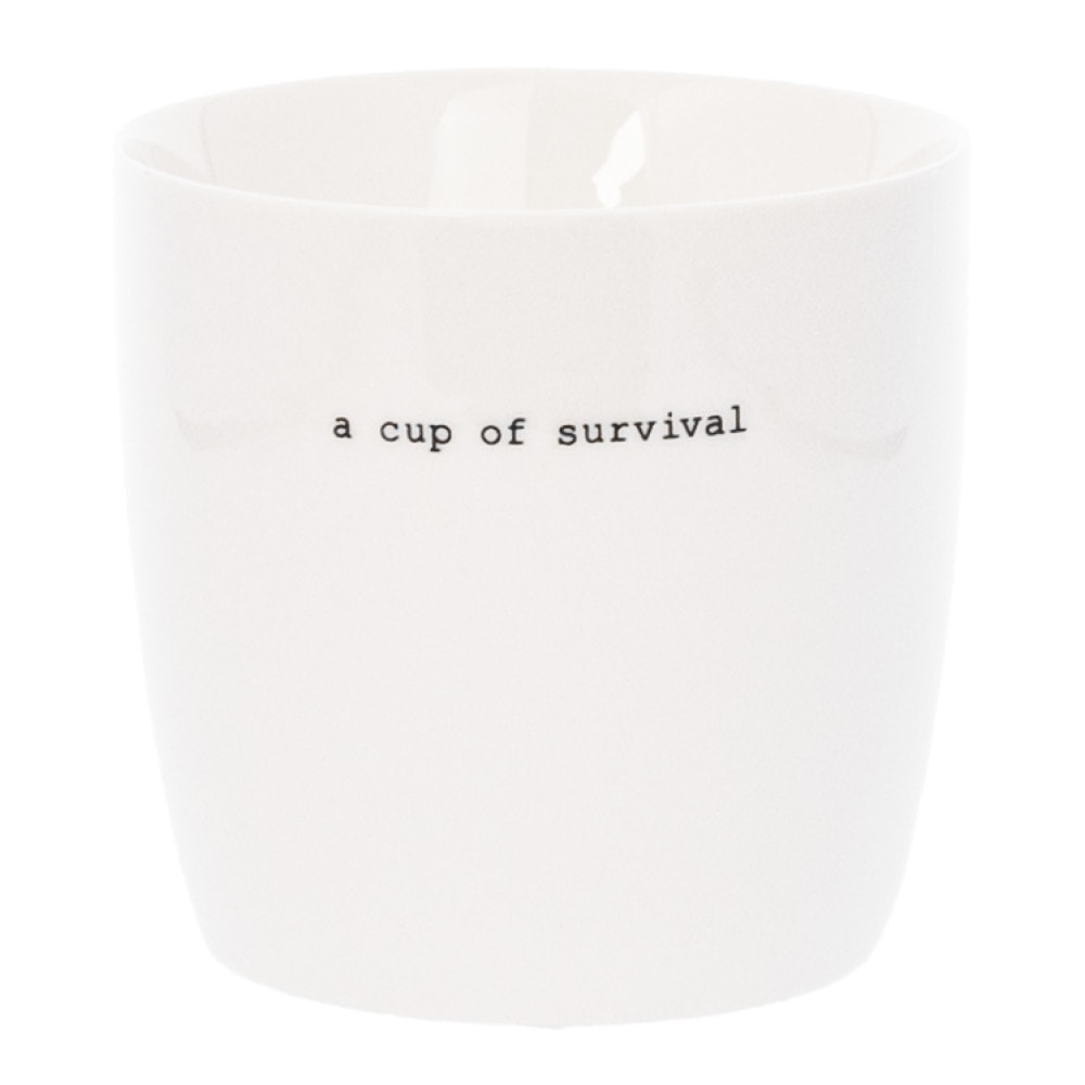 Sögne Mugg 30 cl A cup of survival Vit
