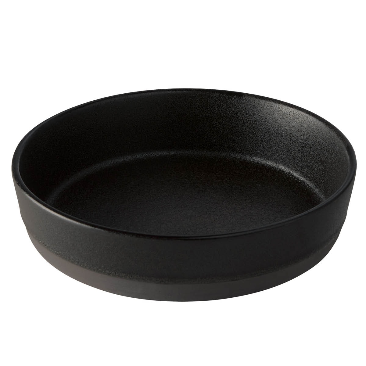 Raw Sopptallrik 19,4 cm Titanium Black