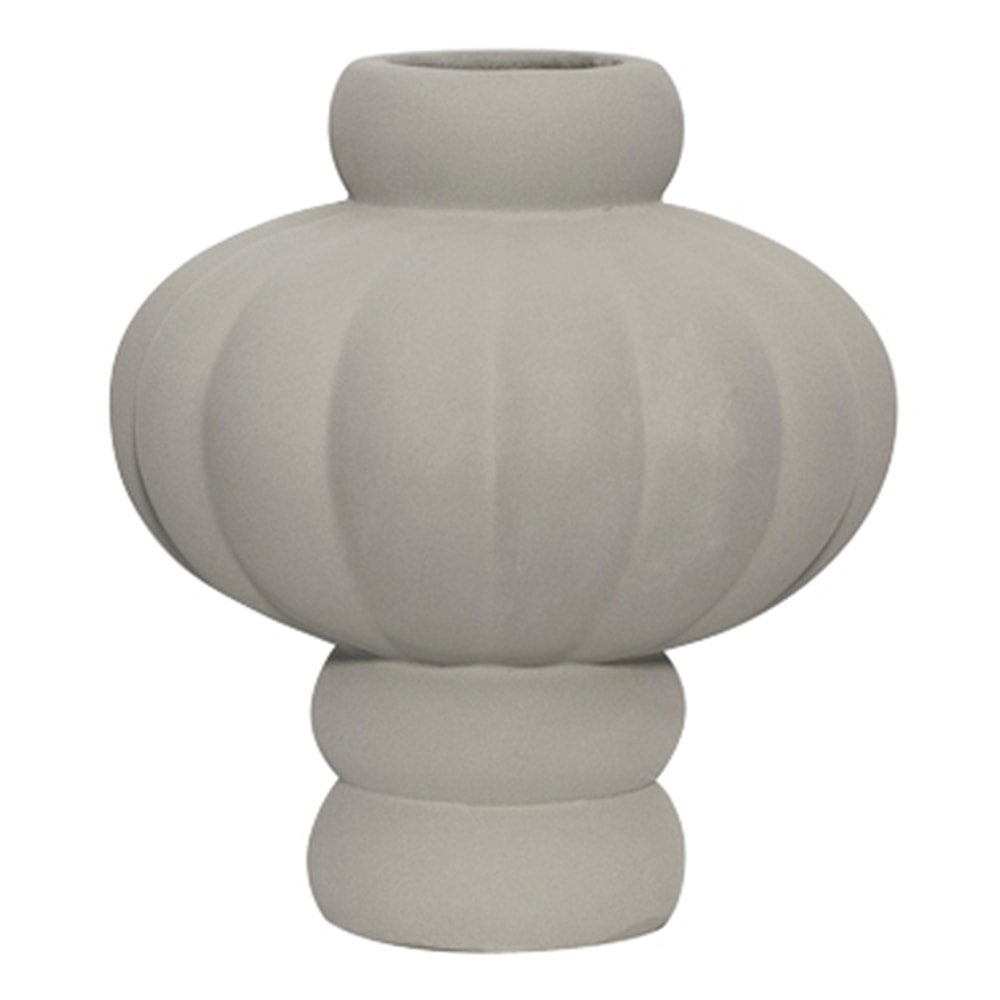 Balloon Vas 02 20 cm Sandgrå