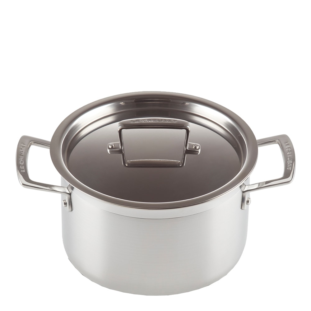 3Ply Gryta med lock 18 cm 2,3 L