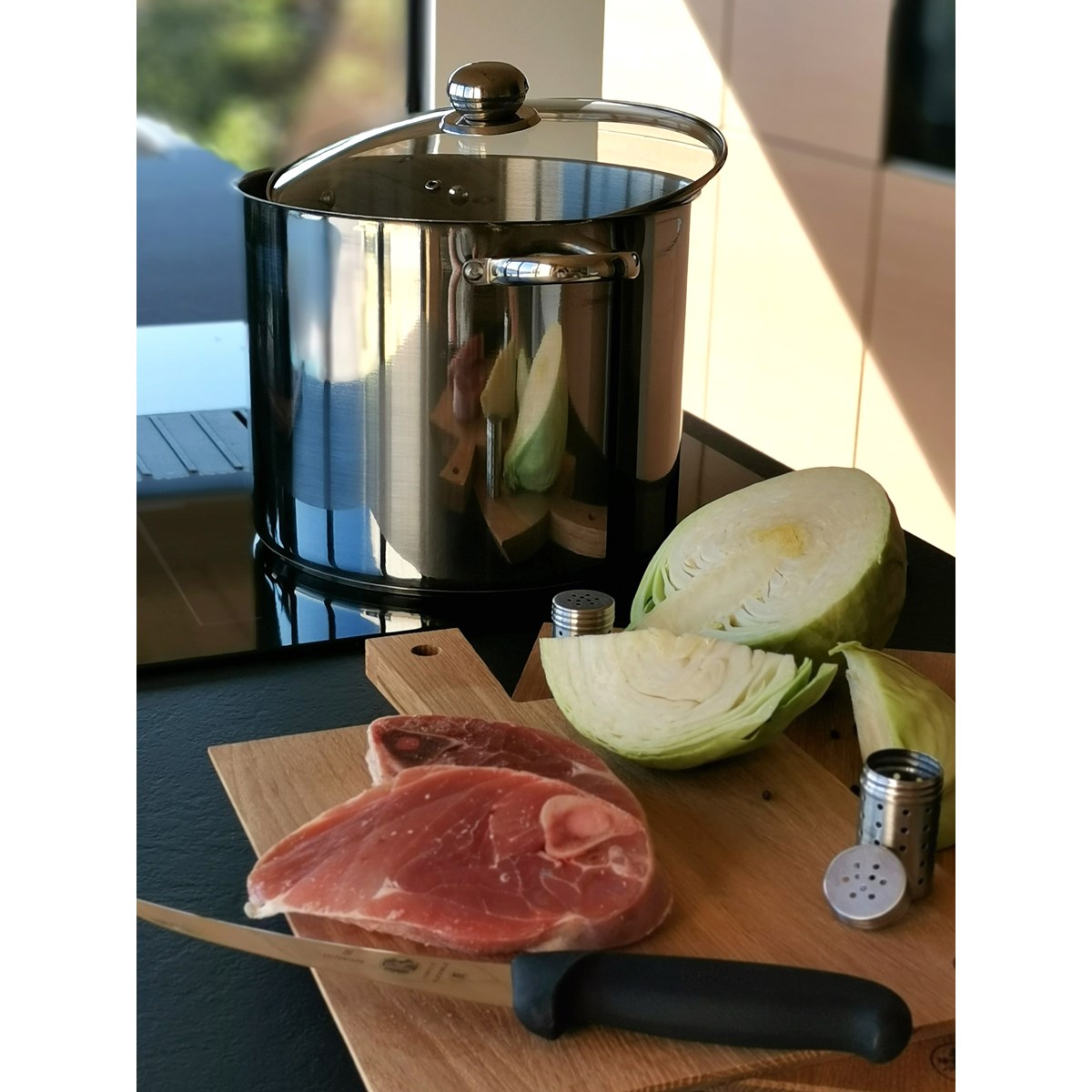 Skärbräda 29x25 cm Natur