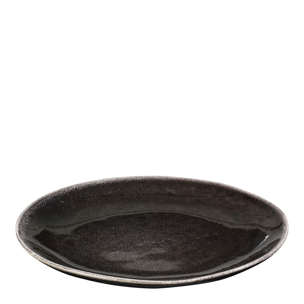 Nordic Coal Tallrik flat 20 cm Svart