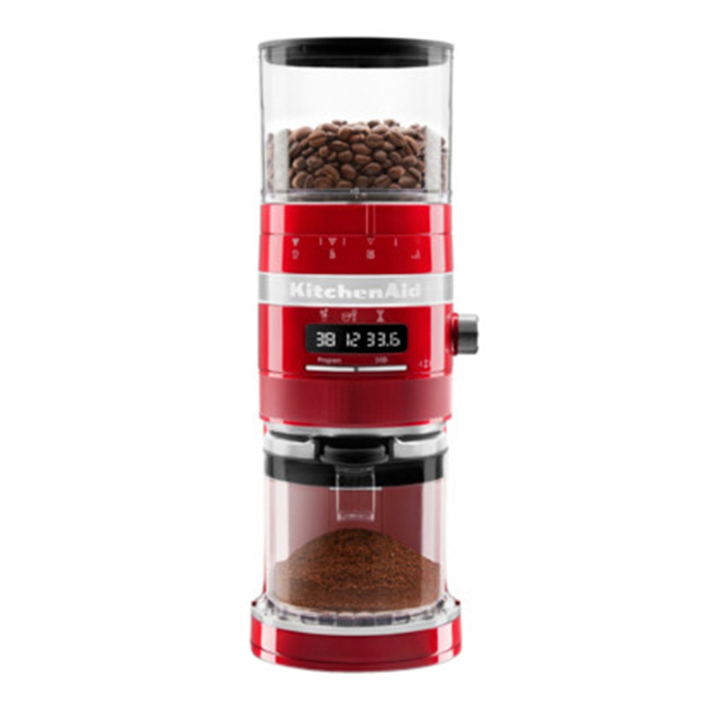 KitchenAid Kaffekvarn Röd Metallic