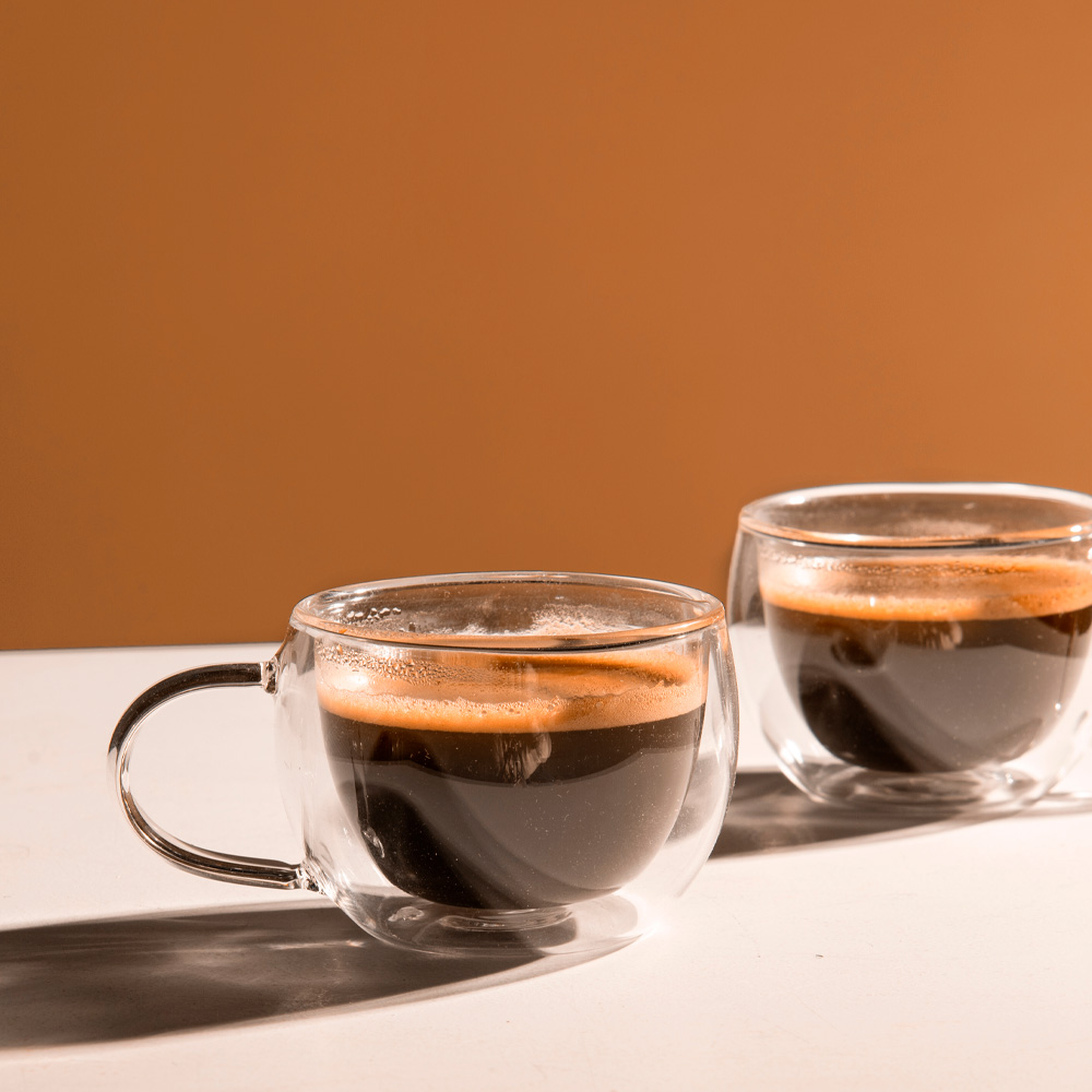 Lundi Espressokopp 10 cl 2-pack Klar