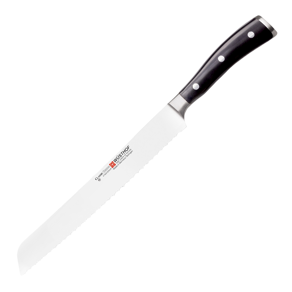 Classic Ikon Brödkniv 23 cm Svart