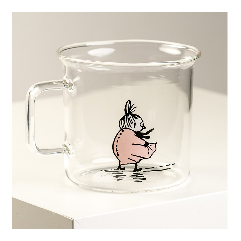 Mumin Glasmugg Lilla My 35 cl Klar