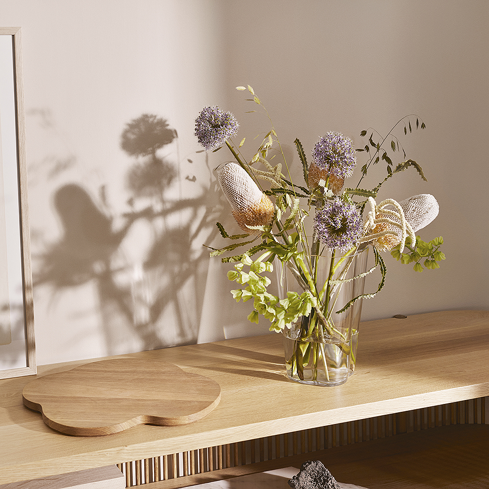 Alvar Aalto Collection Vas 22 cm Klar