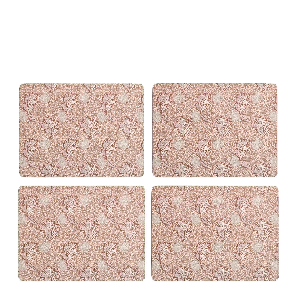 Morris & Co Bordstablett Apple 4-pack Flerfärgad