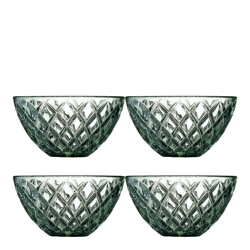 Sorrento Skål 12 cm 4-pack Grön
