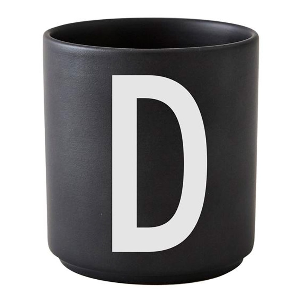 Mugg 25 cl D Svart