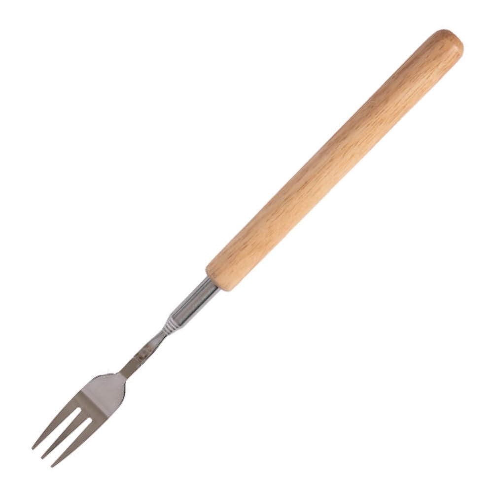 Fredde Korvgaffel 82 cm Rostfritt stål/Trä