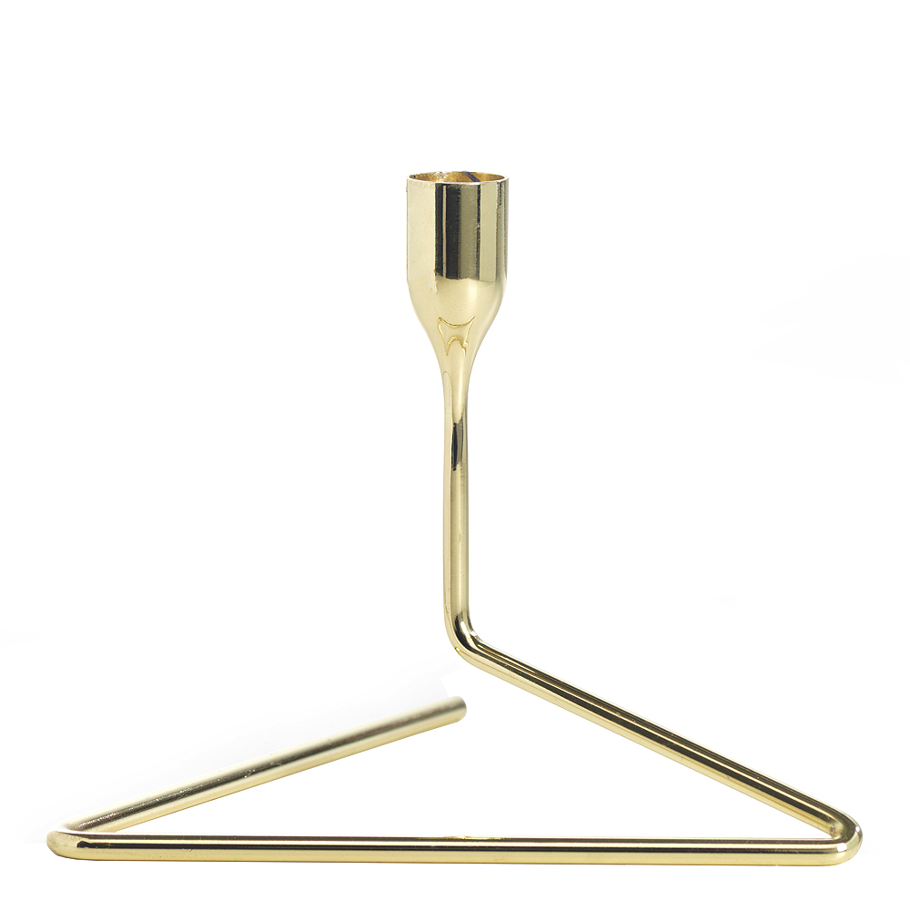 Puzzle Ljusstake 14 cm Guld
